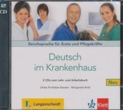 Deutsch im Krankenhaus Neu, 2 Audio-CDs. Berufssprache für Ärzte und Pflegekräfte - Ulrike Firnhaber-Sensen (2013)
