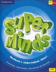 Super Minds. Workbook 1. Limba Engleză. Clasa I (Cambridge) + CD (ISBN: 9786060762607)