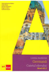Limba moderna GERMANA, Caietul elevului, Nivel A2. 2. Arbeitsbuch A2. 2. CD audio - Julia Katharina Weber (ISBN: 9786060762294)