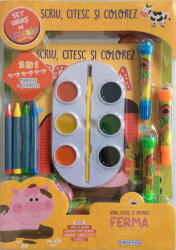 Scriu, citesc si colorez - Ferma (ISBN: 9786060242161)