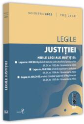 Legile justitiei - noiembrie 2022. Editie tiparita pe hartie alba (ISBN: 9786063905902)