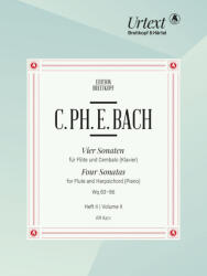 VIER SONATEN FÜR FLÖTE UND CEMBALO (ISBN: 9786390199708)