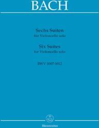 Six Suites for Violoncello sol Bach, Johann Sebastian (ISBN: 9790006401390)
