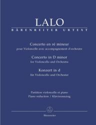 Concerto for Violoncello and O Lalo, Edouard (ISBN: 9790006531905)