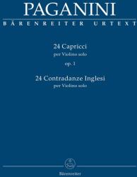 24 Capricci op. 1 / 24 Contrad Paganini, Niccolò (ISBN: 9790006540815)