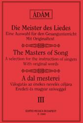 THE MASTERS OF SONG vol. 3 (ISBN: 9790080022627)