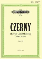Czerny, Carl: First Tutor (ISBN: 9790014011024)