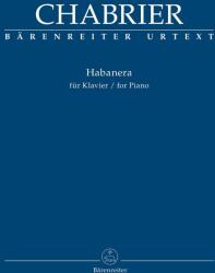 Habanera for Piano Chabrier, Emmanuel (ISBN: 9790006542239)