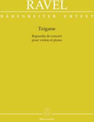 Tzigane -Concert rhapsody for Ravel, Maurice (ISBN: 9790006541553)