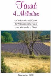 4 Mélodies (arranged for Violo Fauré, Gabriel (ISBN: 9790006498758)