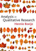 Analysis in Qualitative Research (2009)