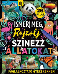 Trend Bookazine - Ismerj meg, rajzolj és színezz állatokat (ISBN: 9786156344199)