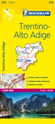 354. Trentino Alto Adige térkép Michelin 1: 200 000 (2011)