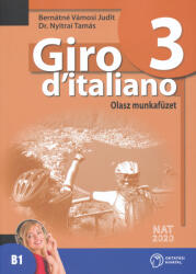 Giro d'italiano 3. Olasz munkafüzet - OH-OLA11M (ISBN: 9789633284537)