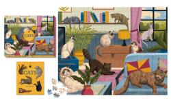 For the Love of Cats 500-Piece Puzzle - Lucy Rose (ISBN: 9780762483129)