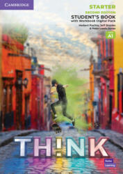 Think Starter Student's Book with Workbook Digital Pack British English - Herbert Puchta, Jeff Stranks, Peter Lewis-Jones (ISBN: 9781009151986)