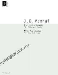 DREI LEICHTE SONATEN FÜR FLÖTE UND KLAVIER (ISBN: 9786390203238)