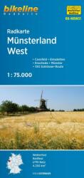 Münsterland Kerékpáros térkép West (RK-NRW01) 2022 (ISBN: 9783711100269)