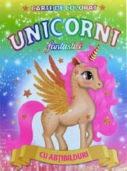 Carte de colorat cu abtibilduri. Unicorni fantastici (ISBN: 9786069548745)