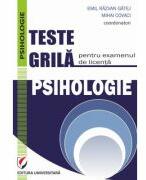 Teste grila pentru examenul de licenta. Psihologie - Emil Razvan Gatej, Mihai Covaci (ISBN: 9786062815653)