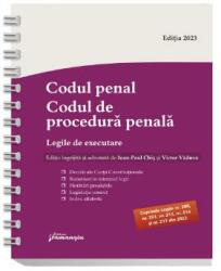 Codul penal. Codul de procedura penala. Legile de executare. Actualizat 9 ianuarie 2023 - Spiralat - Ioan-Paul Chis, Victor Vaduva (ISBN: 9786062721930)
