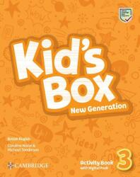 Kid's Box New Generation Level 3 Activity Book with Digital Pack British English (ISBN: 9781108895545)