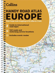 Collins Handy Road Atlas Europe (ISBN: 9780008403997)