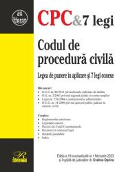 Codul de procedură civilă. Legea de punere în aplicare și 7 legi conexe (ISBN: 9786060251170)