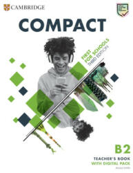 Compact First For Schools B2 First Teacher's Book with Digital Pack - Jessica Smith (ISBN: 9781009167185)