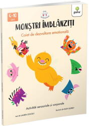 Monstri Imblanziti - Activitati Senzoriale Si Corporale, Lauren Stockly - Editura Gama (ISBN: 9786060563525)