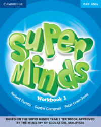 Super Minds Level 1 Workbook Pan Asia Edition - Herbert Puchta, Gunter Gerngross, Peter Lewis-Jones (ISBN: 9781316647578)
