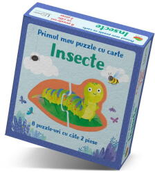 Primul meu puzzle cu carte. Insecte (Usborne) - Usborne Books (ISBN: 9786060961222)