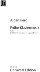 FRÜHE KLAVIERMUSIK HEFT 2, 12 VARIATIONEN ÜBER EIN EIGENES THEMA (ISBN: 9786310197784)