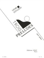3 PRÉLUDES POUR PIANO (ISBN: 9786310199313)