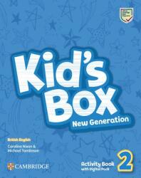 Kid's Box New Generation Level 2 Activity Book with Digital Pack British English - Caroline Nixon, Michael Tomlinson (ISBN: 9781108895491)