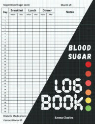 Blood sugar logbook (ISBN: 9782003408441)