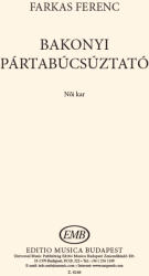 BAKONYI PÁRTABÚCSÚZTATÓ NőIKAR (ISBN: 9786400214995)