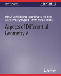 Aspects of Differential Geometry V (ISBN: 9783031013041)