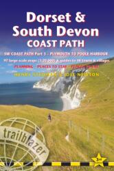 Dorset and South Devon Coast Path - guide and maps to 48 towns and villages with large-scale walking maps (ISBN: 9781912716340)