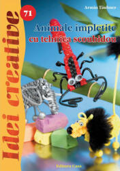 Animale impletite cu tehnica scoubidou (ISBN: 9786068189932)