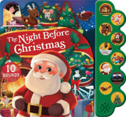 The Night Before Christmas 10-Button Sound Book - Steph Lew (ISBN: 9781667204611)