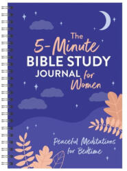 The 5-Minute Bible Study Journal for Women: Peaceful Meditations for Bedtime (ISBN: 9781636096155)
