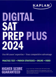 Kaplan Digital SAT Prep Plus 2024 (ISBN: 9781506287300)