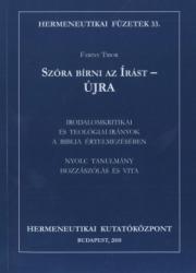 SZÓRA BÍRNI AZ ÍRÁST - ÚJRA (ISBN: 9789646799004)
