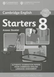 Cambridge English Starters 8 Answer Booklet (2013)