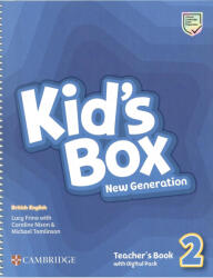 Lucy Frino, Caroline Nixon, Michael Tomlinson: Kid's Box New Generation Level 2 Teacher's Book with Downloadable Audio (ISBN: 9781108895514)