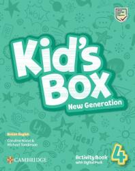 Kid's Box New Generation Level 4 Activity Book with Digital Pack British English (ISBN: 9781108889971)
