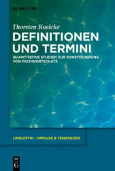 Definitionen und Termini - Thorsten Roelcke (2013)