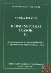 HERMENEUTIKAI ÍRÁSOK II (ISBN: 9789638595690)