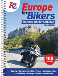 -Z Europe for Bikers - A-Z maps (ISBN: 9780008547837)